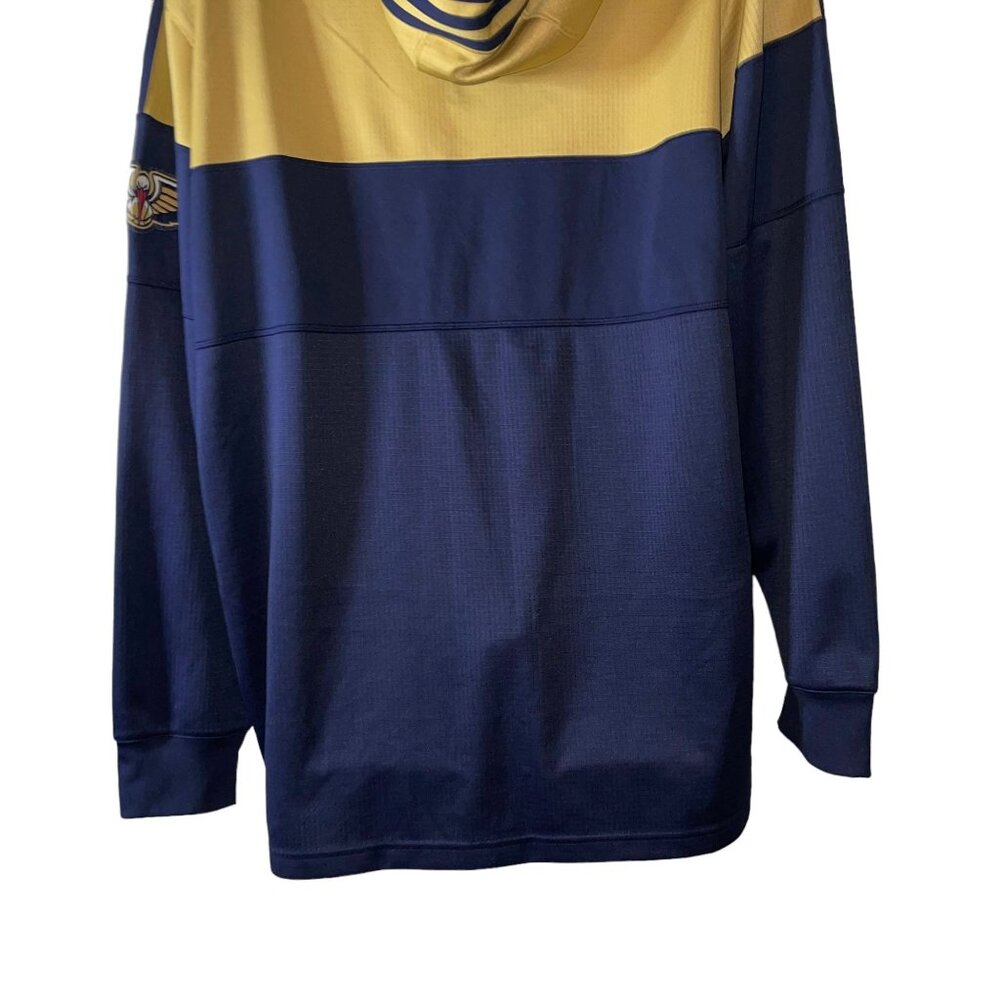 Adidas NBA New Orleans Pelicans Athletic Hoodie Mens 3XL  Hooded Hoodie Big Tall - Picture 9 of 11